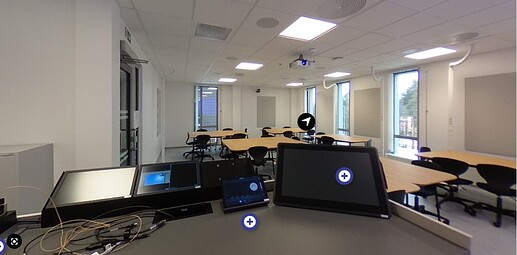 Image of Topas 202, a group based classroom at NTNU
